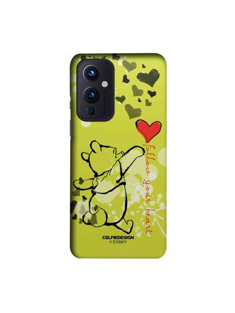 

CelfieDesign Yellow & Black Printed OnePlus 9 Slim Back Case