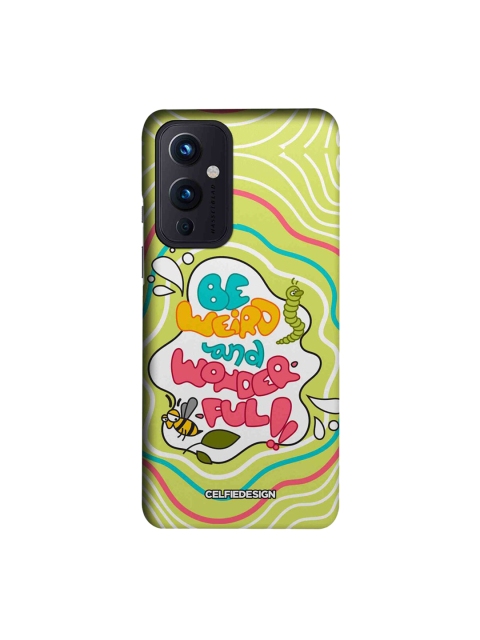 

CelfieDesign Green Be Weird And Wonderful OnePlus 9 Slim Case