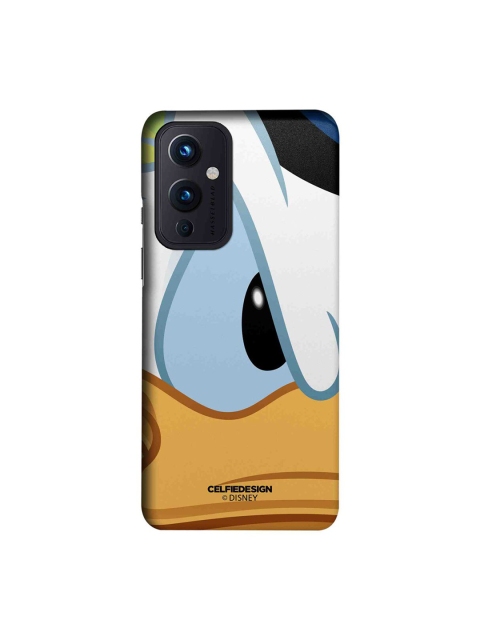 

CelfieDesign White & Yellow Zoom Up Donald Slim Back Case for OnePlus 9