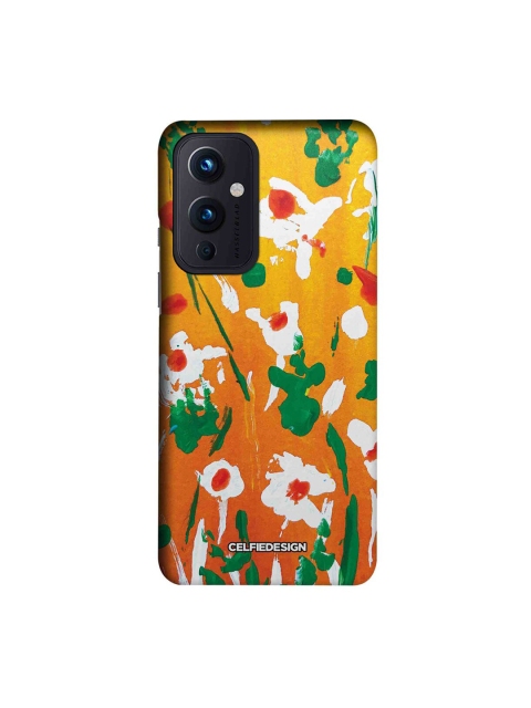 

CelfieDesign Multicoloured Blooming Yellow -OnePlus 9 Slim Back Case, Multi