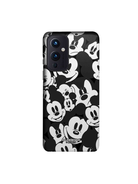 

CelfieDesign Black Mickey Smileys OnePlus 9 Slim Back Case