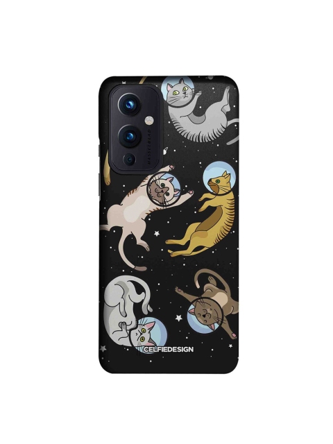 

CelfieDesign OnePlus 9 Cat in Space Slim Back Case, Multi