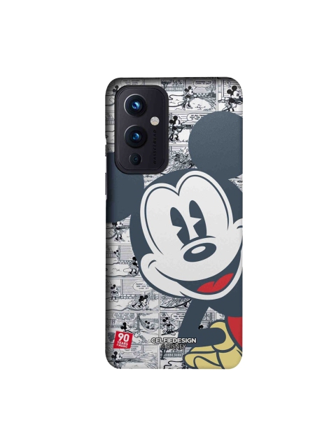 

CelfieDesign Mickey Comicstrip Printed OnePlus 9 Slim Back Case, Multi