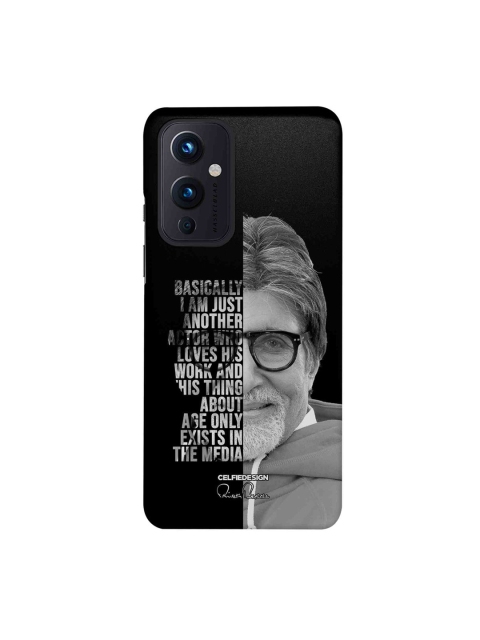 

CelfieDesign Black & White AB Wise Words Print OnePlus 9 Back Case