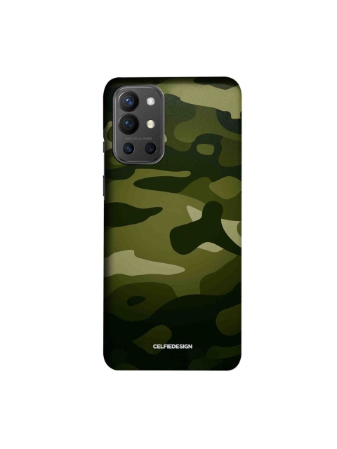 

CelfieDesign Green & Beige Camo Army OnePlus 9R Slim Back Case