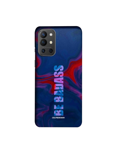 

CelfieDesign Blue & Pink Printed OnePlus 9R Slim Back Case