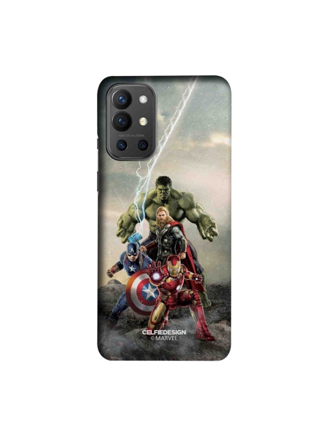 

CelfieDesign Grey & Red Time To Avenge OnePlus 9R Slim Back Case