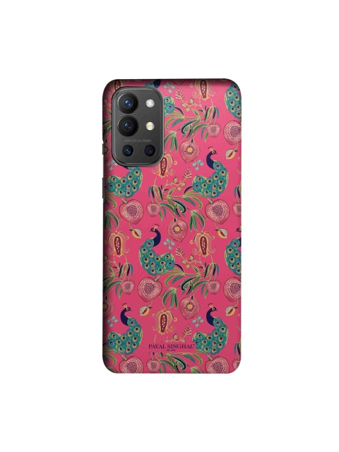 

CelfieDesign Pink Payal Singhal Anaar and Mor Oneplus 9R Slim Back Case