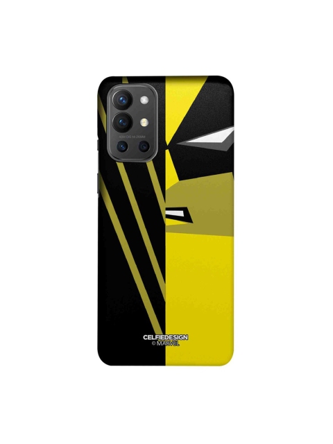 

CelfieDesign Yellow & Black Face Focus Wolverine OnePlus 9R Slim Back Case