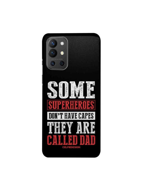 

CelfieDesign Black & Red They Are Called Superhero OnePlus 9R Back Case