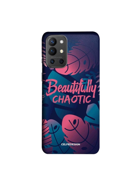

CelfieDesign Blue & Pink Beautifully Chaotic Oneplus 9R Slim Back Case