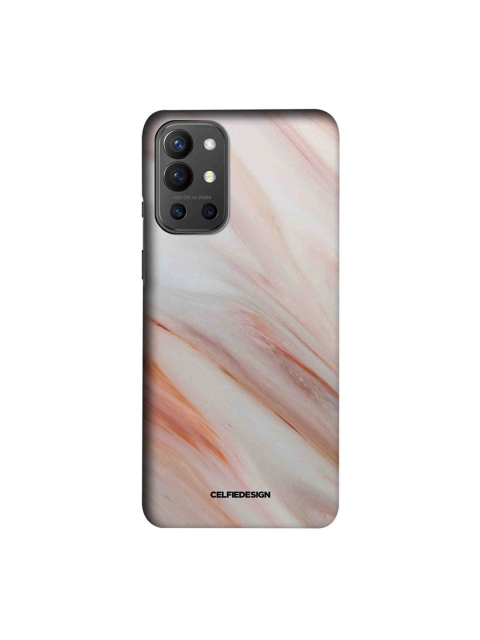 

CelfieDesign Off White & Orange Marble Rosa Levanto OnePlus 9R Slim Back Case