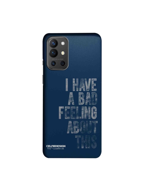 

CelfieDesign Blue & White Bad Feeling OnePlus 9R Slim Back Case