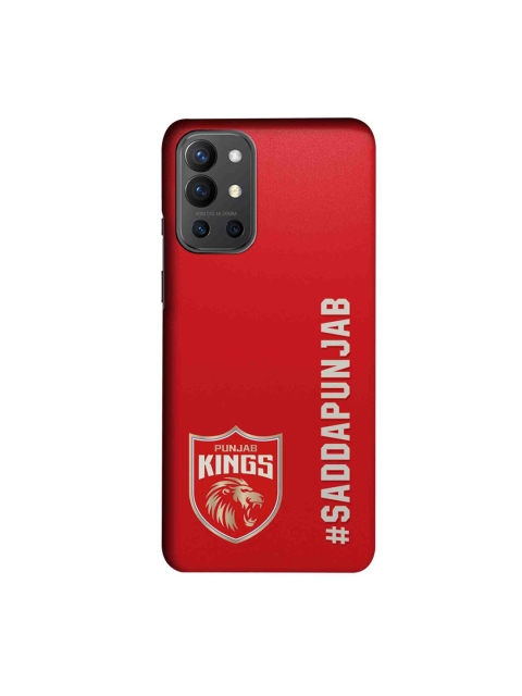 

CelfieDesign Red & White Sadda Punjab Kings OnePlus 9R Slim Back Case