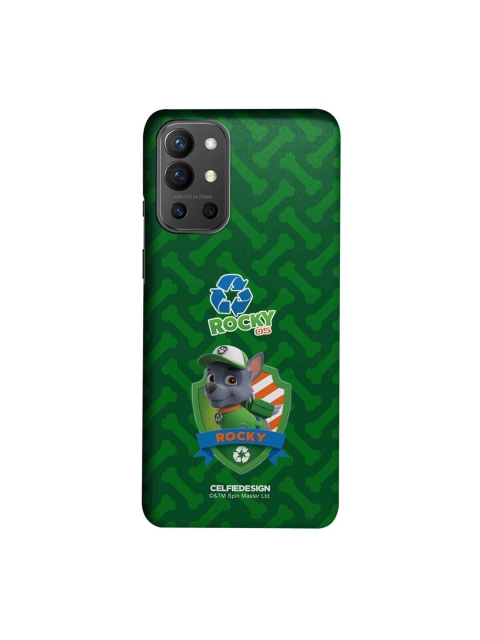 

CelfieDesign Green & Blue Rocky Paw Patrol Oneplus 9R Slim Back Case