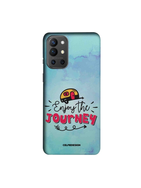 

CelfieDesign Blue & Red Enjoy The Journey OnePlus 9R Back Case