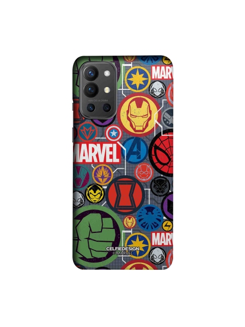 

CelfieDesign Red & Yellow Marvel Iconic Mashup OnePlus 9R Slim Back Case