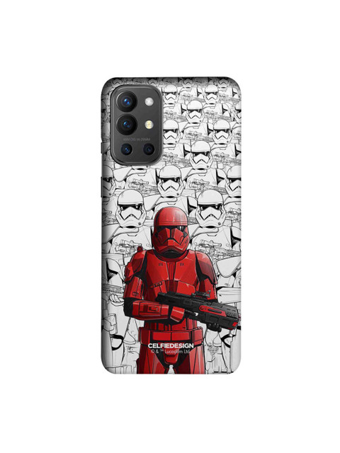 

CelfieDesign White & Black Sith Troopers Printed OnePlus 9R Slim Back Case