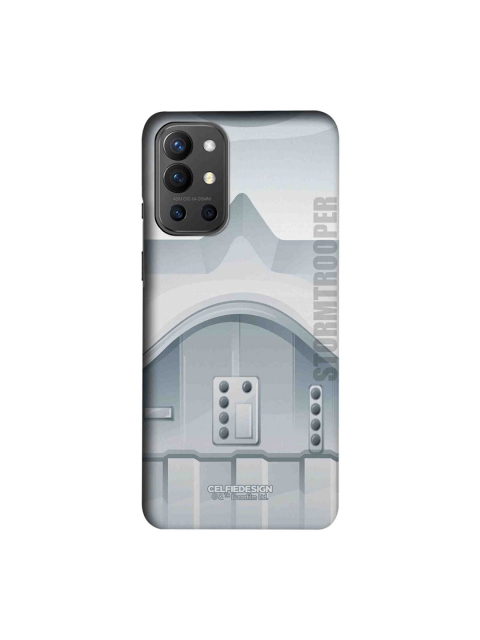 

CelfieDesign White & Blue Attire Trooper Oneplus 9R Slim Back Case