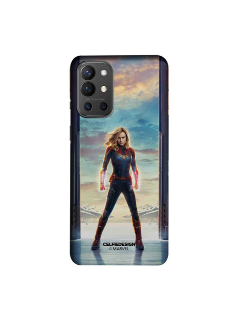 

CelfieDesign Blue Captain Marvel Poster Oneplus 9R Slim Back Case