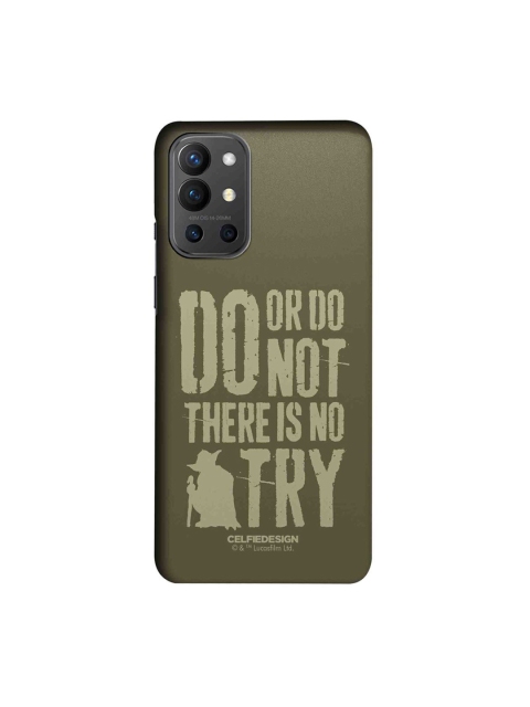 

CelfieDesign Olive Green Yoda Theory OnePlus 9R Slim Back Case