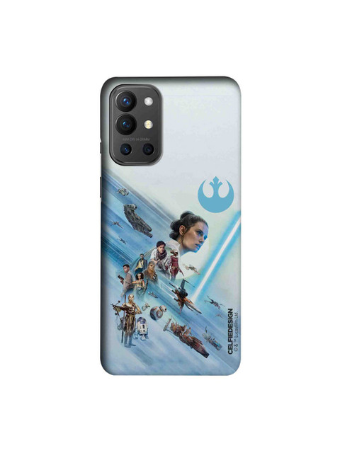 

CelfieDesign Blue & White Resistance Reborn Oneplus 9R Slim Back Case
