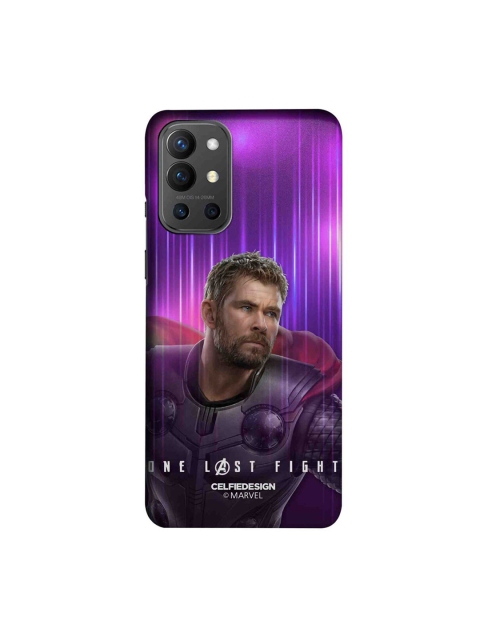 

CelfieDesign Purple & Red One Last Fight OnePlus 9R Slim Back Case
