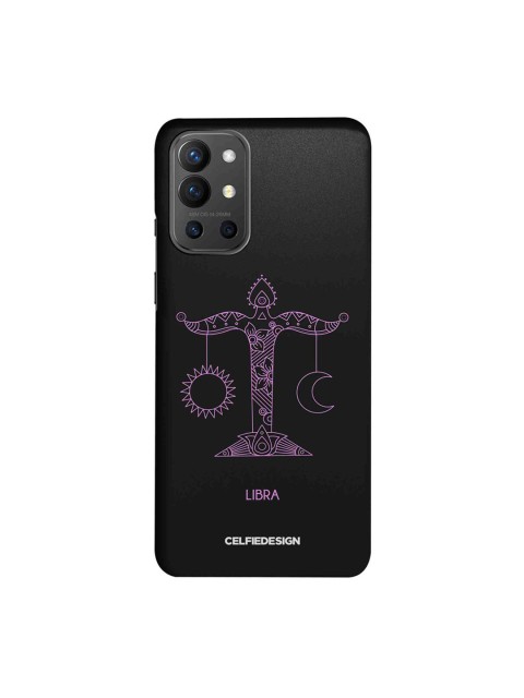 

CelfieDesign Black Libra Oneplus 9R Slim Back Case