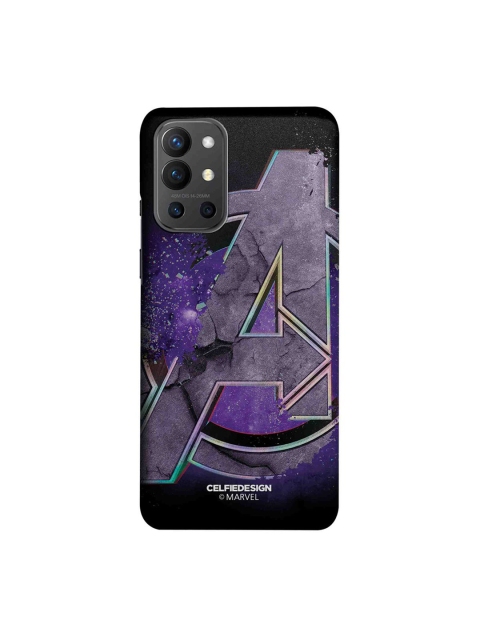 

CelfieDesign Purple & Black Endgame Logo Oneplus 9R Slim Back Case