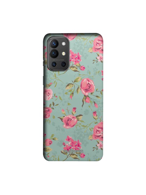 

CelfieDesign Blue & Pink Printed Oneplus 9R Slim Back Case