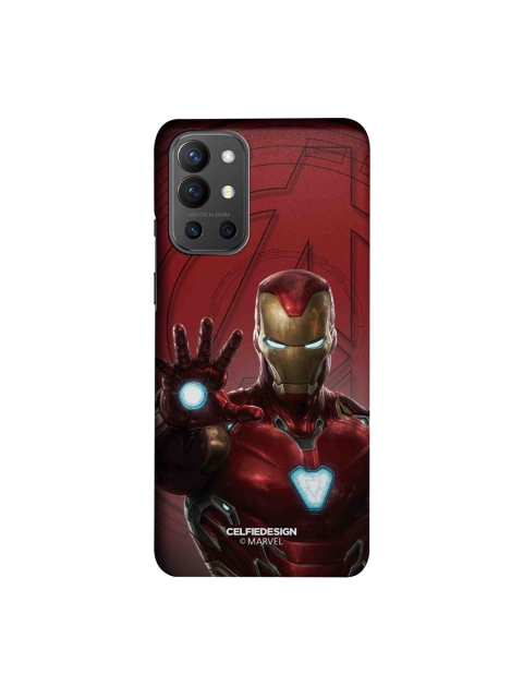 

CelfieDesign Red Iron Man Mark L Armor OnePlus 9R Slim Back Case