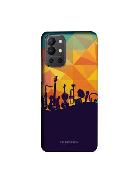 

CelfieDesign Yellow & Black The Juke Box OnePlus 9R Slim Back Case