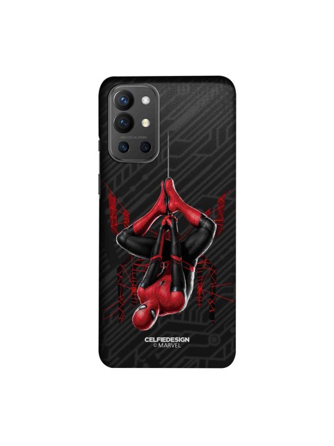 

CelfieDesign Black & Red Spiderman Tingle OnePlus 9R Slim Back Case