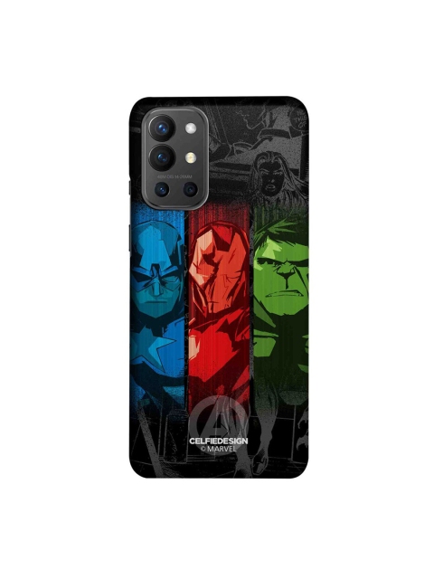 

CelfieDesign Black & Red Avengers Sketch OnePlus 9R Slim Back Case