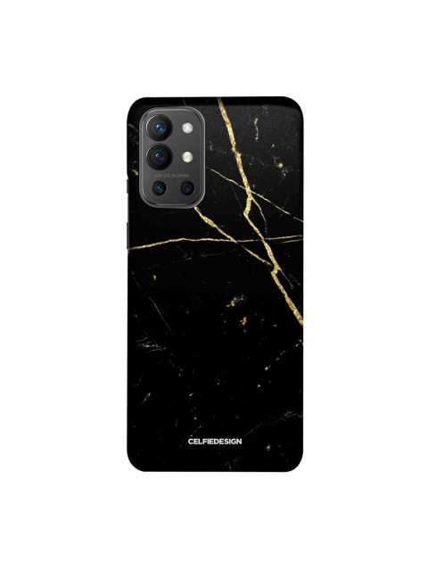 

CelfieDesign Black Marble Onyx OnePlus 9R Slim Back Case