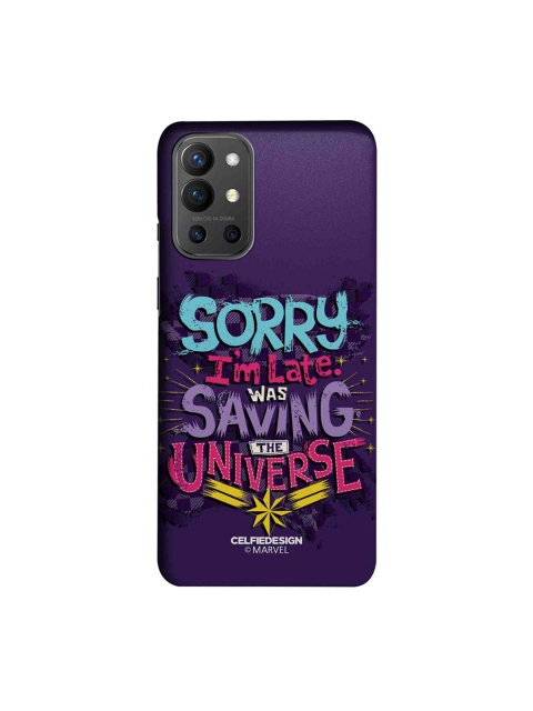 

CelfieDesign Purple & Blue Saving The Universe OnePlus 9R Slim Back Case