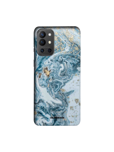 

CelfieDesign White & Blue Marble Macubus OnePlus 9R Slim Back Case