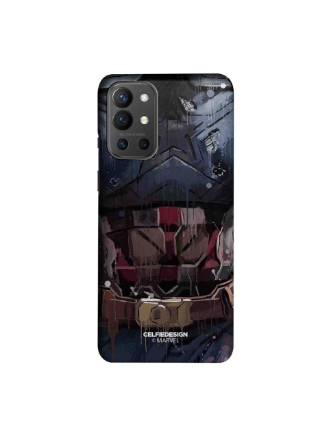 

CelfieDesign Black & Brown Grunge Suit Steve OnePlus 9R Slim Back Case