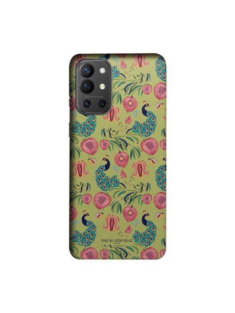 

CelfieDesign Green Payal Singhal Anaar & Mor OnePlus 9R Slim Back Case