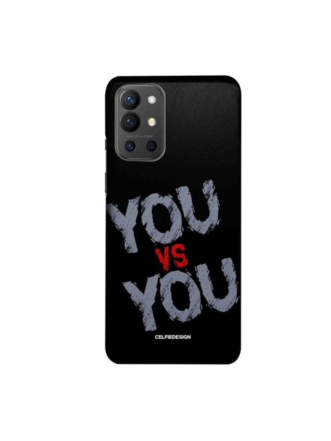 

CelfieDesign Black & Blue You vs You OnePlus 9R Slim Back Case