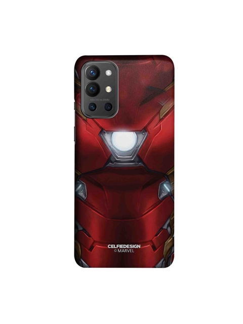 

CelfieDesign Red & White Suit up Ironman OnePlus 9R Slim Back Case