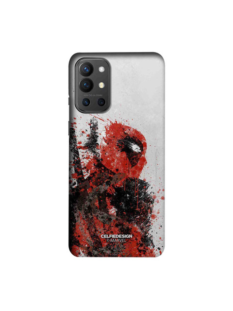 

CelfieDesign White & Red Pool Strokes OnePlus 9R Slim Back Case