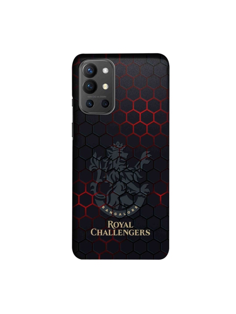 

CelfieDesign Black RCB Hex Pattern OnePlus 9R Slim Back Case