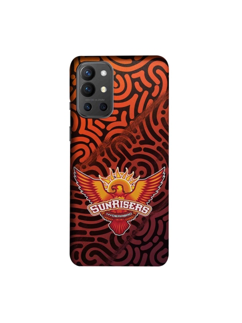 

CelfieDesign Black & Orange SRH Keep Rising Plastic OnePlus 9R Slim Back Case