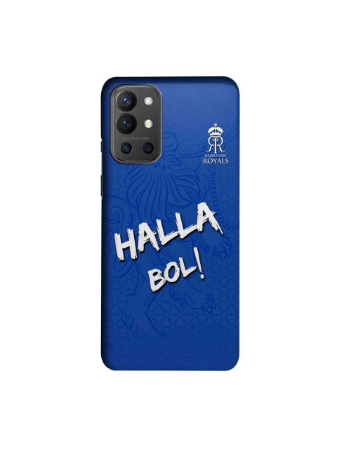 

CelfieDesign Blue & White Rajasthan Royals Halla Bol OnePlus 9R Slim Back Case