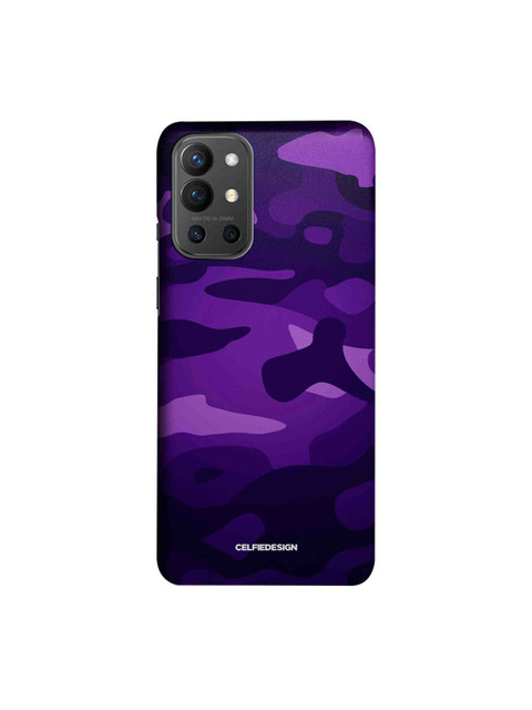 

CelfieDesign Purple & Black Camo Persian Indigo OnePlus 9R Slim Back Case