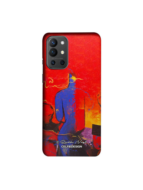 

CelfieDesign Red & Blue Building a Mystery OnePlus 9R Slim Back Case