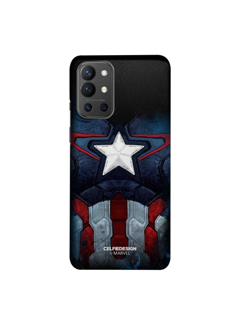 

CelfieDesign Blue & Red Captain America OnePlus 9R Slim Back Case