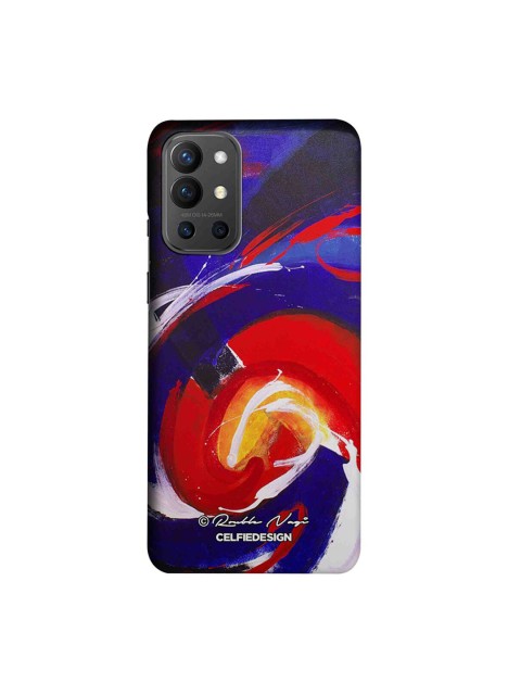 

CelfieDesign Blue & Red Waves OnePlus 9R Slim Back Case