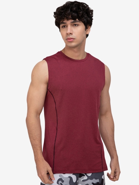 

ZALORA ACTIVE Men Maroon T-shirt